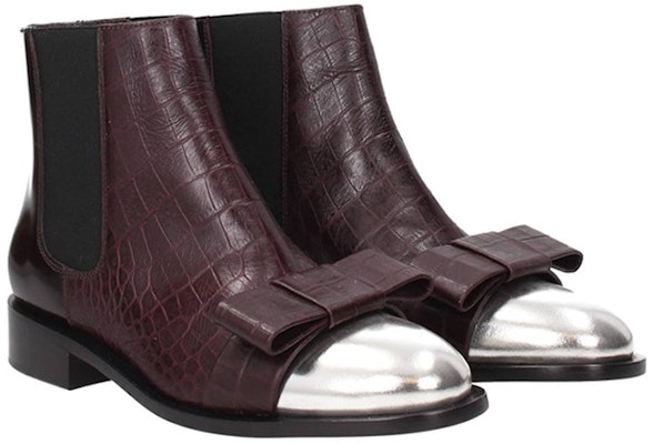 (Women) Marni Leather Round-Toe Chelsea Boots 'Brown' TCMSV10C03LV588Z1I18 Order (Women) Marni Leather Round-Toe Chelsea Boots 'Brown' TCMSV10C03LV588Z1I18