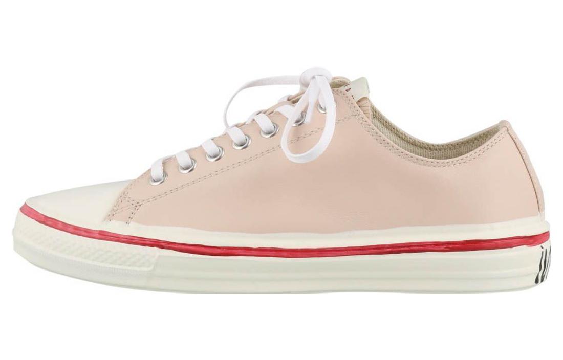 (Women) Marni Leather Round Toe Lace-Up 'Pink Fashion' SNZW006802P3350ZN007