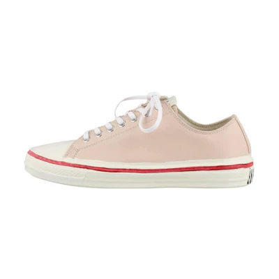 (W) Marni Leather Round Toe Lace-Up 'Pink Fashion'