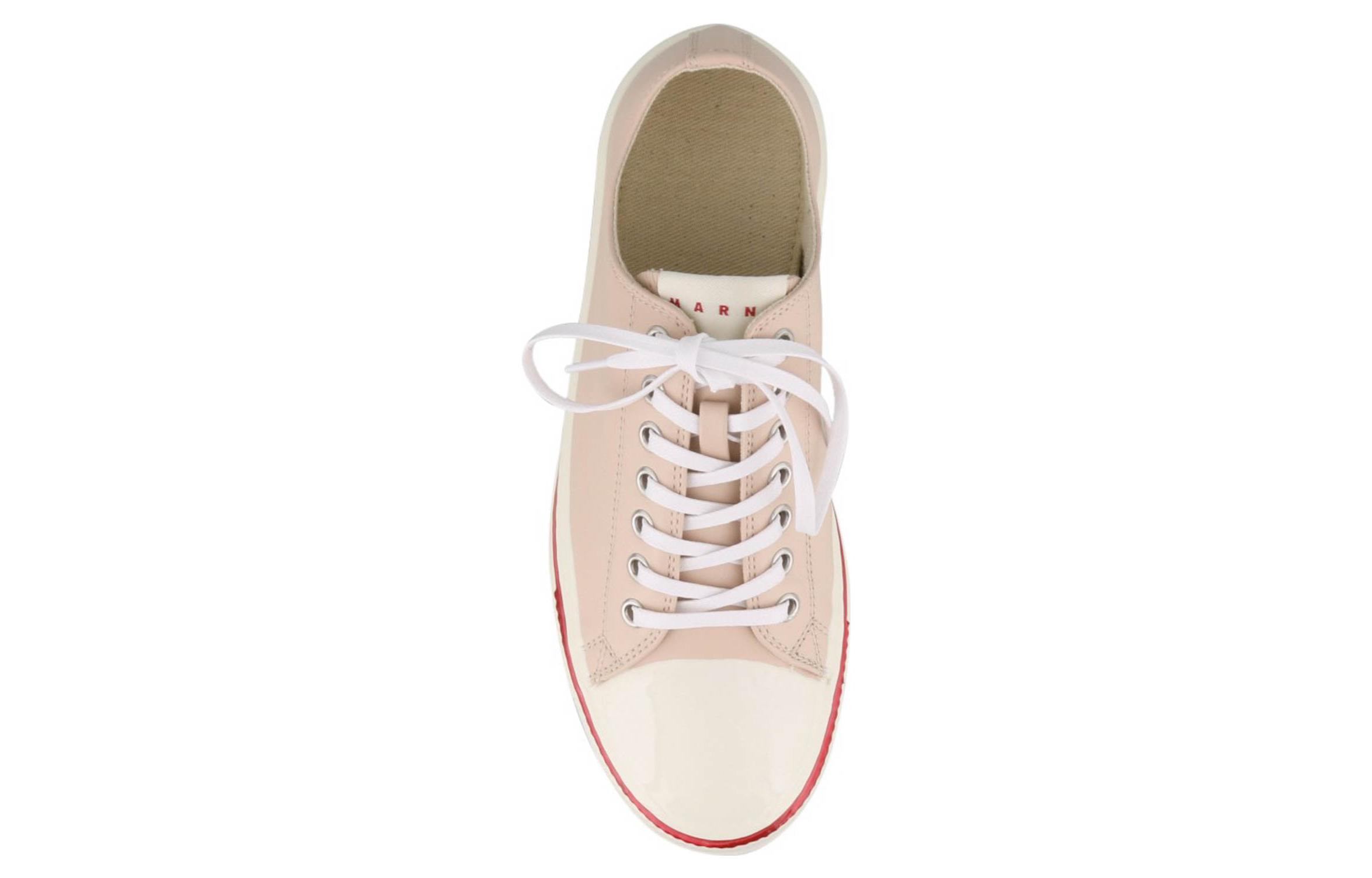 Lookbook (W) 마르니 핑크 가죽 레이스업 슈즈 (Marni pink leather lace-up shoes) SNZW006802P3350ZN007