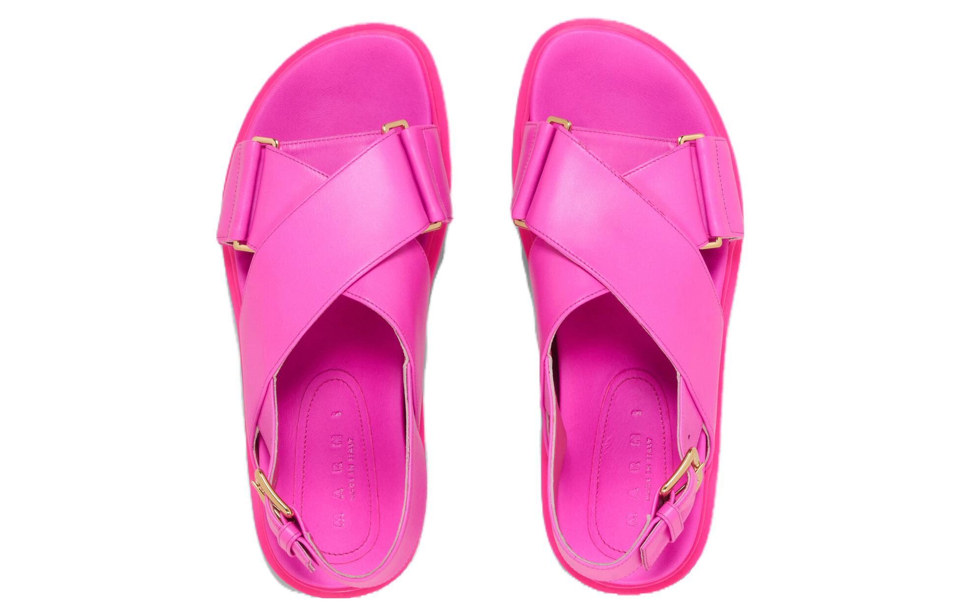 (W) Marni Leather Sandal 'Purple' 圖 4