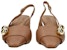 (W) Marni Kulit Slingback Tumit Tinggi 'Coklat' CHMS000506LA71000W29