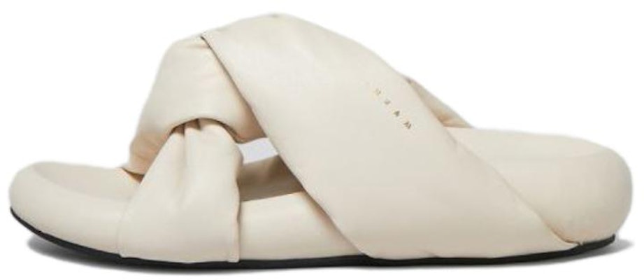 (Women) Marni Leather Slip-On 'White Comfort' SAMS018703P544300W23 Buy (Women) Marni Leather Slip-On 'White Comfort' SAMS018703P544300W23