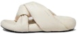 (W) Marni Kasut Kulit Slip-On 'White Comfort' SAMS018703P544300W23