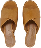 (W) マルニ ロゴ レザー サンダル (ブラウン) SAMS014905P295400Y66 Shop (W) マルニ ロゴ レザー サンダル (ブラウン) SAMS014905P295400Y66