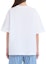 Purchase (Women) MARNI Logo Print Crewneck Oversized T-Shirt Women in White Pink Color. THJET49EPH-USCS11-L5W01