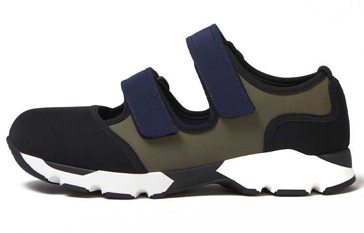 (W) Marni Low-Top 'Black Green'