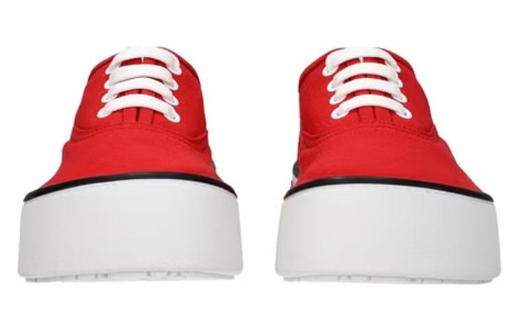 (W) Marni Low-Top Platform 'Logo Embossed Red' 圖 5