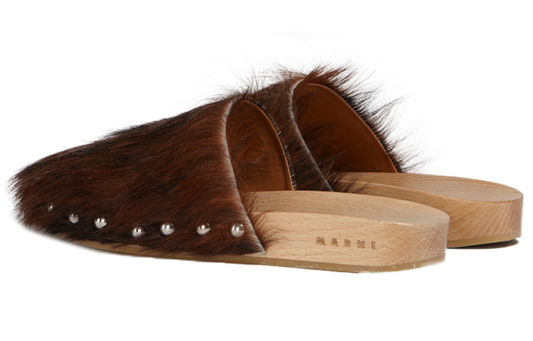 (W) Marni Low Top 'Brown Spotted Calf Hair' 圖 3
