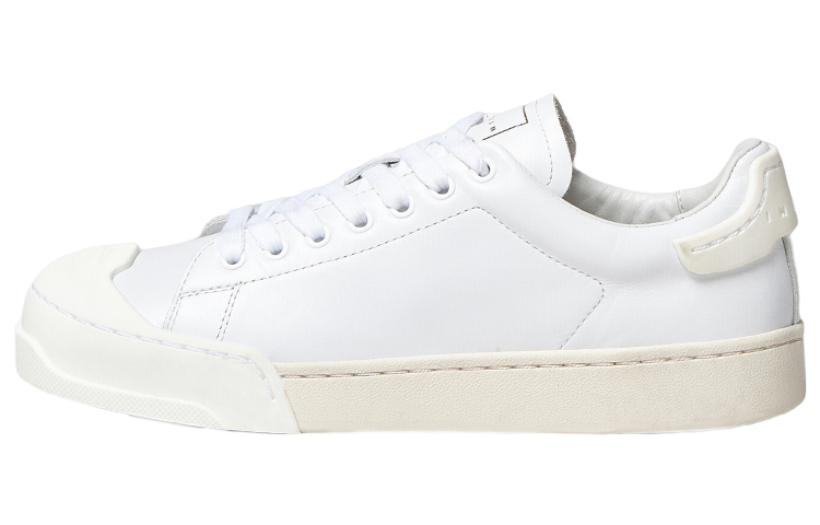 (Women) Marni Low Top Leather 'White Signature' SNZW014501P5249ZO434