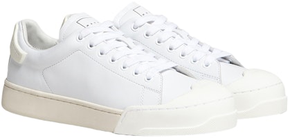 (W) マルニ シグネチャー レザー スニーカー (ホワイト) SNZW014501P5249ZO434 Order (W) マルニ シグネチャー レザー スニーカー (ホワイト) SNZW014501P5249ZO434