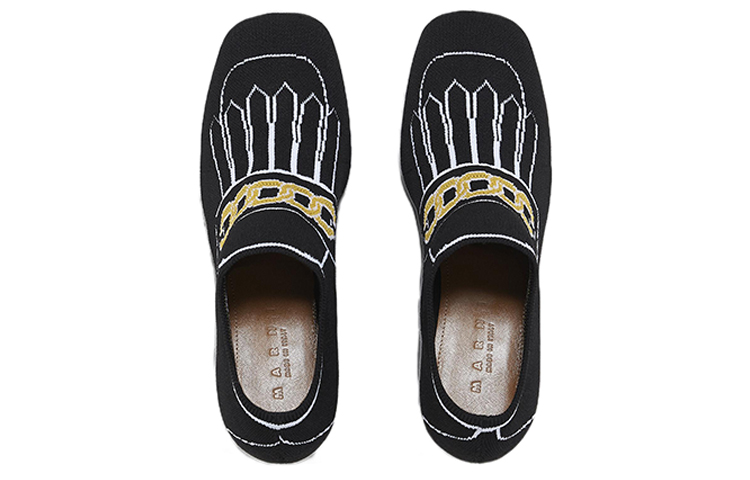 (W) Marni Marnigram High-Top Sneakers 'Optical Illusion Jacquard' 圖 4