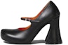 Buy (W) Marni Mary Jane Tumit Tinggi 'Kulit Hitam' MJMS006210P454500N99
