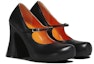 Order (Women) Marni Mary Jane High Heel 'Black Leather' MJMS006210P454500N99
