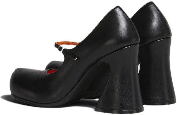 (Women) Marni Mary Jane High Heel 'Black Leather' MJMS006210P454500N99 Lookbook (Women) Marni Mary Jane High Heel 'Black Leather' MJMS006210P454500N99