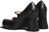 Lookbook (Women) Marni Mary Jane High Heel 'Black Leather' MJMS006210P454500N99