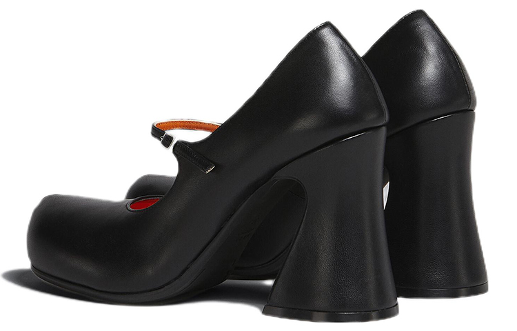 Lookbook (W) Tacones Altos Marni Mary Jane 'Cuero Negro' MJMS006210P454500N99