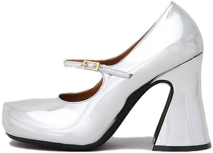 (W) Marni Mary Jane High Heel 'Perak Metalik' MJMS006210P041000N20 Buy (W) Marni Mary Jane High Heel 'Perak Metalik' MJMS006210P041000N20