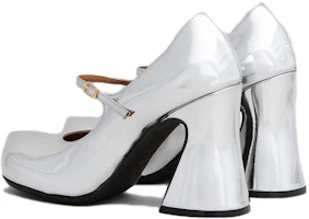 Lookbook (Women) Marni Mary Jane High Heel 'Metallic Silver' MJMS006210P041000N20