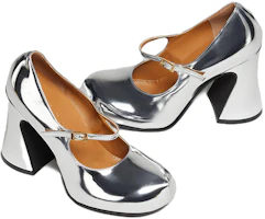 Purchase (Women) Marni Mary Jane High Heel 'Metallic Silver' MJMS006210P041000N20