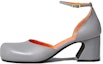Buy (W) Marni Mary Jane Tumit Tinggi 'Grey Metallic Buckle' MJMS006006P454500N34