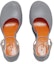 Shop (W) Marni Mary Jane Tumit Tinggi 'Grey Metallic Buckle' MJMS006006P454500N34