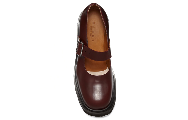 (W) Marni Mary Jane Loafer 'Brown Shiny Smooth Calfskin' 圖 4