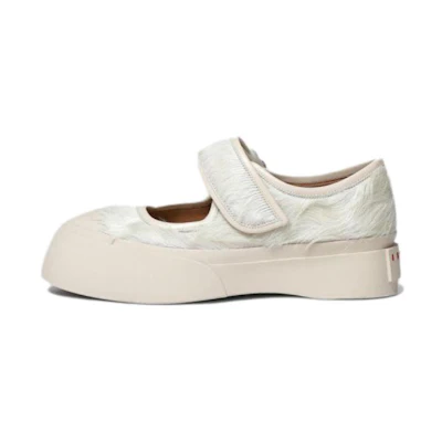 (W) Marni Mary Jane Sneaker 'White'