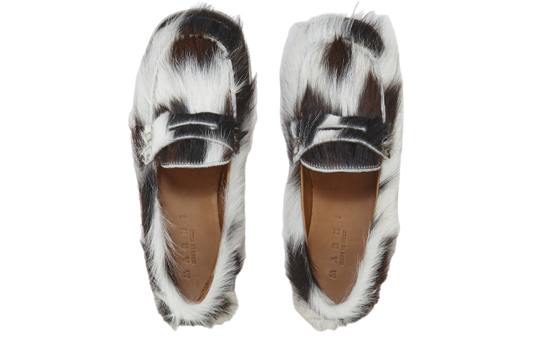 (W) Marni Moccasin Flats 'Spotted Calf Hair Multicolor' 圖 3