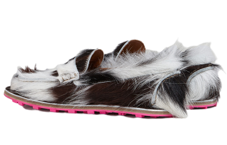 (W) Marni Moccasin Flats 'Spotted Calf Hair Multicolor' 圖 4