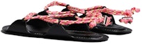 Lookbook (W) Marni No Vacancy Inn x Sandal Fesyen 'Black Leather Knot Lace' SAMS017900P5870ZO553