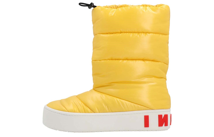 (W) Marni Nylon Ankle Boot 'Yellow'