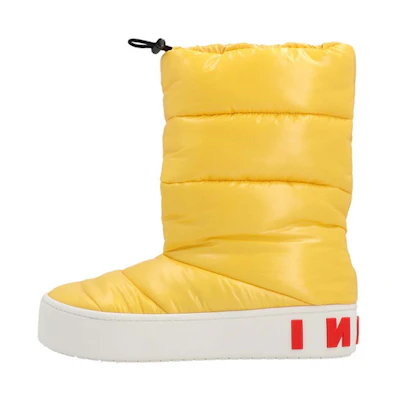 (W) Marni Nylon Ankle Boot 'Yellow'