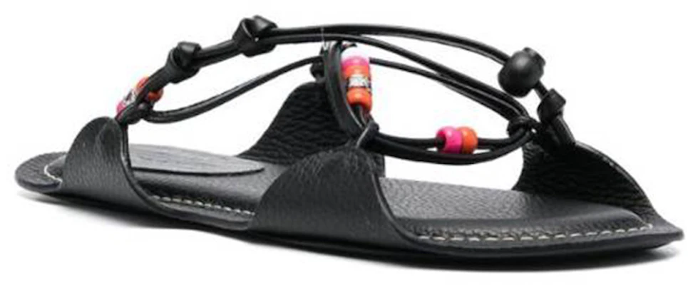 (W) Sandal Rata Hujung Terbuka Marni 'Black Fashion' SAMS018600P574600N99 Order (W) Sandal Rata Hujung Terbuka Marni 'Black Fashion' SAMS018600P574600N99