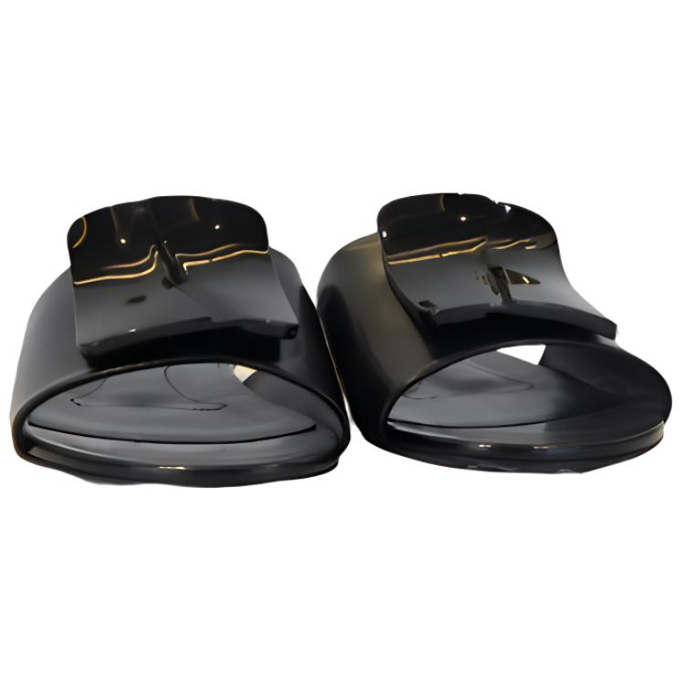 Lookbook (W) Marni 黑色露趾拖鞋 SAMS000300LV77000N99