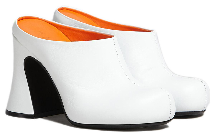 (W) Marni Pablo 'White Leather Mules' 圖 2