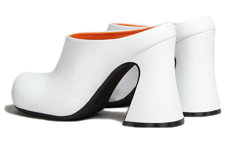 (W) Marni Pablo 'White Leather Mules' 圖 3