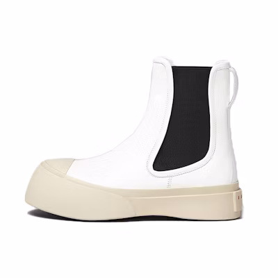 (W) Marni Pablo Chelsea Boot 'Black White'