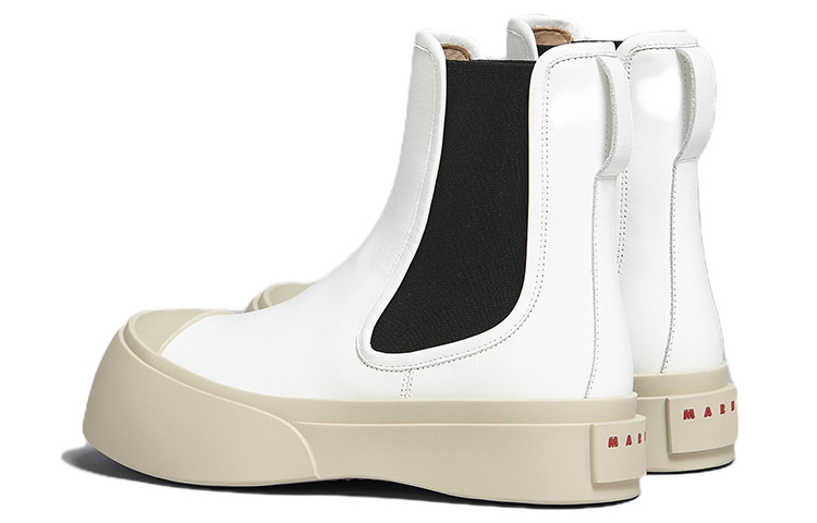 Shop (Women) Marni Pablo Chelsea Boot 'Black White' TCZW000502P272200W01