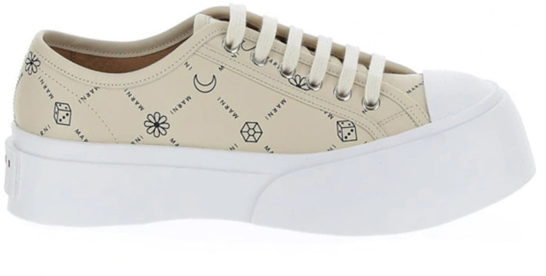(W) Sneaker Marni Pablo Lace-Up 'Allover Print - Beige' SNZW003020-P4599-ZO019 Order (W) Sneaker Marni Pablo Lace-Up 'Allover Print - Beige' SNZW003020-P4599-ZO019