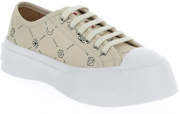 (W) Sneaker Marni Pablo Lace-Up 'Allover Print - Beige' SNZW003020-P4599-ZO019 Lookbook (W) Sneaker Marni Pablo Lace-Up 'Allover Print - Beige' SNZW003020-P4599-ZO019