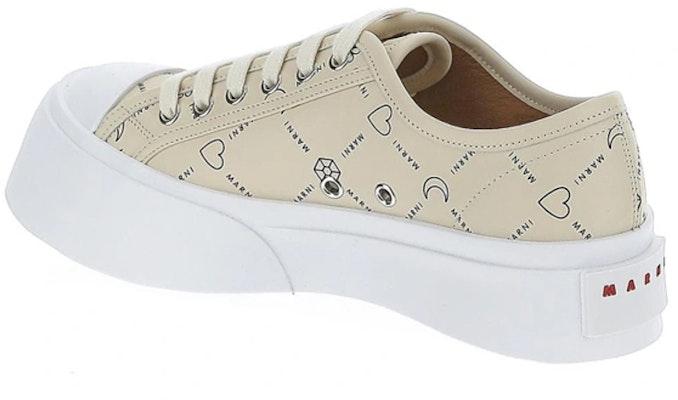 (W) マルニ パブロ レースアップスニーカー (ベージュ総柄) SNZW003020-P4599-ZO019 Shop (W) マルニ パブロ レースアップスニーカー (ベージュ総柄) SNZW003020-P4599-ZO019