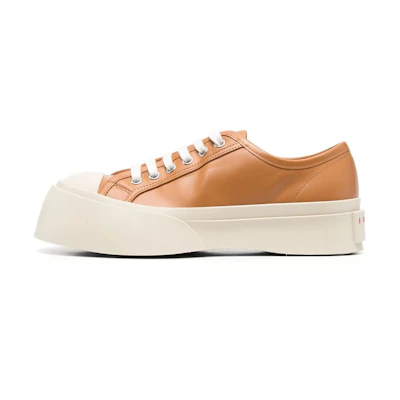 (W) Marni Pablo Lace-Up Sneaker 'Camel'