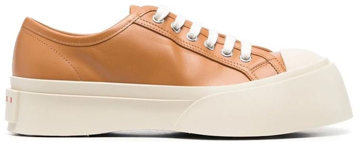 MARNI Pablo 牛皮 低幫繫帶 時尚板鞋 女款 棕色 Order MARNI Pablo 牛皮 低幫繫帶 時尚板鞋 女款 棕色