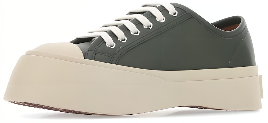 (W) Marni Pablo Sepatu Tali 'Dark Olive' SNZW003020-P2722-00V88 Lookbook (W) Marni Pablo Sepatu Tali 'Dark Olive' SNZW003020-P2722-00V88