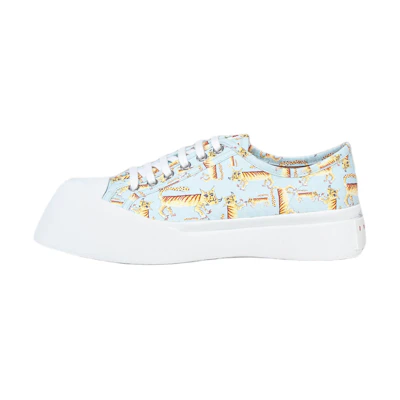 (W) Marni Pablo Lace-Up Sneaker 'Tiger Print'
