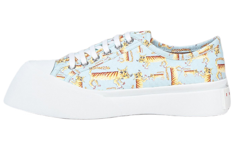 (Women) Marni Pablo Lace-Up Sneaker 'Tiger Print' SNZW012302-P4578-00B29