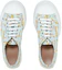 Purchase MARNI 帆布系帶運動時尚板鞋 女款 煙藍色 虎年限定