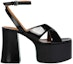 Order (Women) Marni Patent Leather Sandal 'Black' 'Elegant Slingback' SAMS017312P580800N99