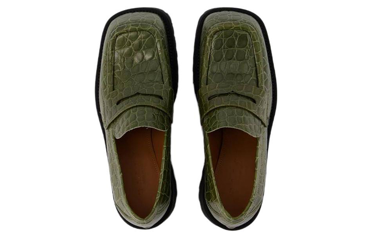 (W) Marni Platform 'Green Croc-Embossed' 圖 3